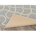 thumbnail image 5 of Mainstays Drizzle Silver/Ivory Indoor Area Rug, 5' x 7', 5 of 5