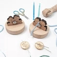 thumbnail image 7 of Daisy Thread Cutter, Tabletop Blade Saver Thread Cutter with Anti-Slip Stand Yarn Cutter Thread Cutting Tools Quilting Supplies for Sewing Seam, 7 of 7