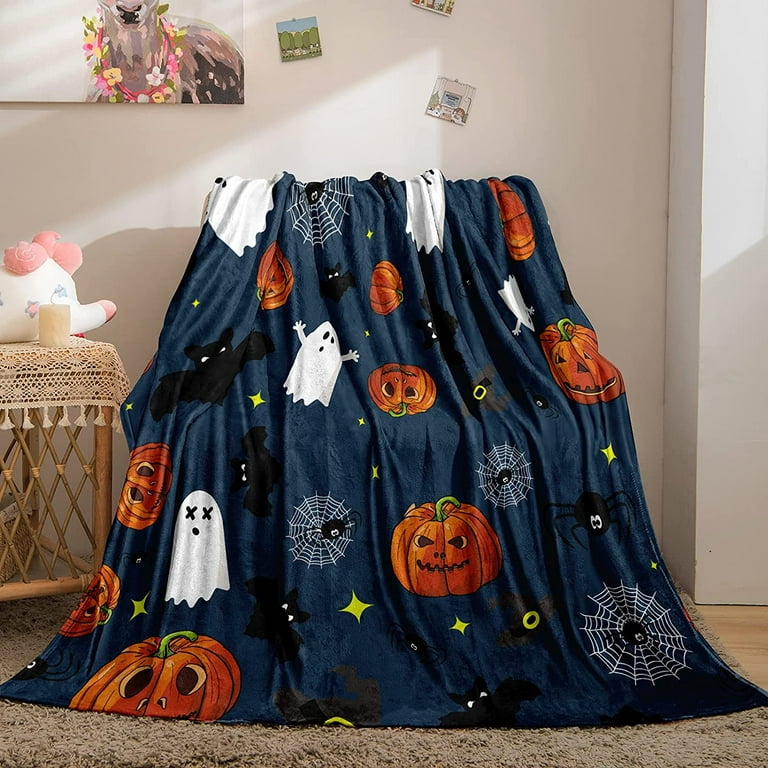 Polyester Dish Cloth, Halloween Pumpkin Ghost Pattern Soft