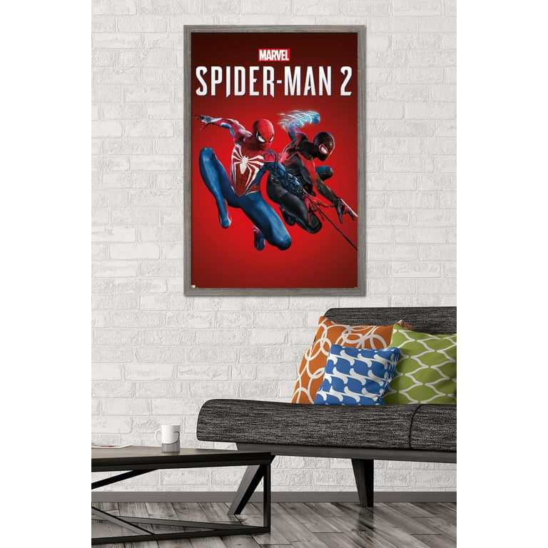 Trends International Marvel's Spider-man 2 - Key Art Framed Wall