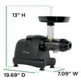 thumbnail image 4 of Omega All in One Nutrition System Cold Press Juicer, in Matte Black (J8006HDBLK), 4 of 13