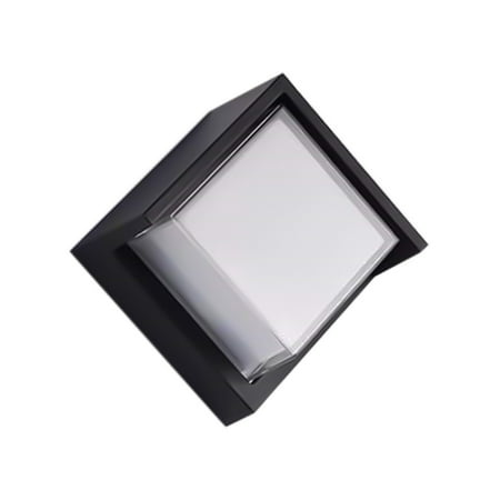 

LYUCRAZ Wall Lights Outdoor &Indoor Wall Sconce IP65 LED Wall Lighting Fixture Black Exterior Porch Aluminum Wall Mounted Sconces