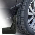 thumbnail image 4 of HOOWIFFY 4Pcs Vehicle Tire Protector Black Plastic Mudguards Easy Install Rear and Front Splash Guards for Cars, 4 of 7