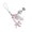 A, variant on Sea Theme Fantasy Gleaming Jellyfish Charm Phone Lanyard Strap Versatile Keyring Alloy Resin Jewelry Gift