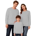 thumbnail image 1 of MIASHUI Petits Pyjamas de Vacances Assortis pour la Famille, Chandails en Molleton à Manches Longues Col Rond Imprimé Parent-Enfant, Chandail Léger et Doux pour Tout-Petit, 4-5 Ans, 1 of 9