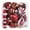 Wine, variant on BNNG Christmas Ornaments Set, Shatterproof Plastic Balls Baubles Decor, Hanging Bulbs for Xmas Tree Decorations Party with String, Assorted Designs for Holiday Tree and Home Decor,16 Pack