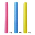 thumbnail image 2 of 18 Piezas 3 Colores Trampolín Poste Mangas de Espuma Cubierta 40ccm para Niños Cama de Salto Baoblaze Mangas de poste de trampolín, 2 of 8