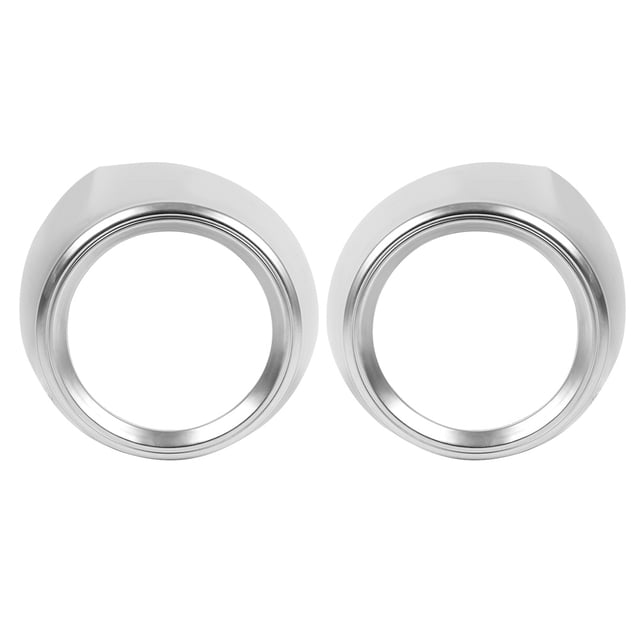 2 Psc Silver ABS Side Air Conditioning AC Air Exit Trim Cover Fit for Alfa Romeo Giulia 20