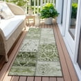thumbnail image 6 of Addison Rugs Chantille Indoor/Outdoor Transitional Panel Green Washable Runner Rug, 2'3" x 7'6", 6 of 6