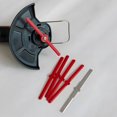 thumbnail image 3 of Cordless Lawn Mower with Delivery Blade, Nudge Mower and Edging Tool, 4V 2Ah Lithium Ion Battery Powered GardenYard Tools, 3 of 7