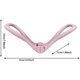 thumbnail image 2 of 1 máquina de ejercicios para piernas (rosa), máquina de ejercicios para el suelo pélvico, dispositivo para perder peso en el hogar, bonita abrazadera para piernas, cubierta pélvica Sincero Electrónica, 2 of 5