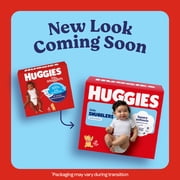 حفاضات الأطفال Huggies Little Snugglers، مقاس 3 (16-28 رطلاً)، 76 قطعة (اختر للمزيد)
