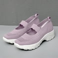 thumbnail image 3 of Womens Chunky Slip on Orthopedic Walking Loafers Shoes Comfortable Mesh Platform High Heels Casual Sneakers, 3 of 5