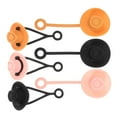 thumbnail image 4 of AURARMLET 6-Pack Silicone Straw Caps in Assorted Colors, Compact Straw Covers for Easy Carry and Reusable Use, 4 of 7