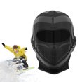 thumbnail image 4 of cycling face cover,neck gaiter face warmer winter motorcycle headwear,men ski winter face covering, windproof protection for cycling, mountaineering, fishing, 4 of 6