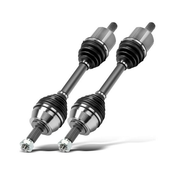 Front CV Axle Shaft Set 2 - Compatible with 2017 - 2019 Jeep Renegade 2.4L 4-Cylinder 2018