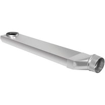 Dundas Jafine UD48S Straight Outlet, silver