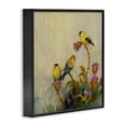 thumbnail image 3 of Stupell Industries American Goldfinch Birds Animals Painting Black Framed Art Print Wall Art, 12 x 12, 3 of 8