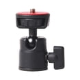 thumbnail image 2 of 5xTripod cabeza de bola Cámara trípode cabeza 360, 360 giratorio, cabeza de bola Mini cabeza de bola para monopié DSLR soporte de luz 6 piezas, 2 of 8