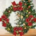 thumbnail image 5 of Natural Jute Burlap Wired Ribbon for Gift Wrapping, Christmas Tree Ribbons, Crafts, Wreaths, Thanksgiving - 1 1/2 Inch x 10 Yards, 2 Rolls, 5 of 7