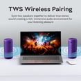 thumbnail image 6 of Portable Bluetooth Speaker, Wireless, LED Lights, 30H Playtime, IPX7 Waterproof, for Home/Outdoor/Party/Beach, Birthday Gift, 6 of 7