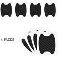 thumbnail image 5 of pegatinas para manijas de puertas de coche, fibra de carbono, antiarañazos, protector de manijas de puertas automático sin marcas, universal para la mayoría de manijas de coche., 5 of 5