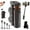 Black, variant on Fmxomd Pocket Mini Tripod for Phone - Universal 360° Rotation Selfie Stick with Detachable Remote - Portable Tripod for Vlog, Photography, Travel - White Phone Tripod