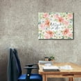 thumbnail image 3 of Epic Graffiti 'Floral She Believed' by Cindy Jacobs, Canvas Wall Art, 34"x26", 3 of 8