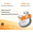 thumbnail image 5 of Versión global realme buds Air 6 Auriculares Bluetooth Hi-Res LHDC 5.0 Reducción activa de ruido Auriculares inalámbricos Bluetooth 5.3 IP55, 5 of 5