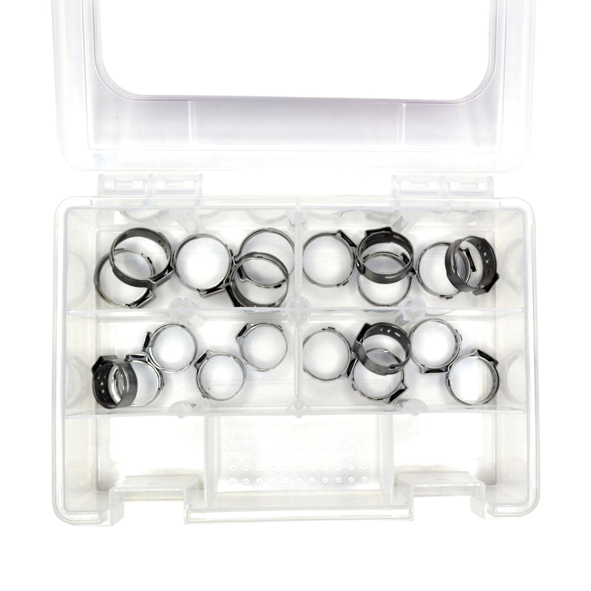 Oetiker Clamp Assortment Case, Oetiker Stepless Ear Clamps, Single Ear