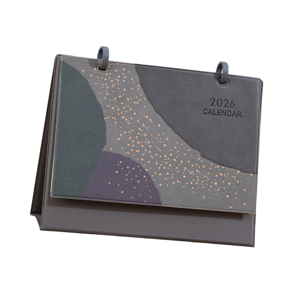 2026 Desktop Calendar Daily Home Desk Planner Flip Standing Desk Organizers