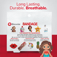 thumbnail image 4 of BioSwiss Bandages, Assorted Shaped Self Adhesive Bandage, Unicorn, Cupcakes, Lips, Bacon, Stars and More, Latex Free Sterile Wound Care for Kids and Adults, 100 Count, 4 of 7