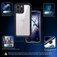 thumbnail image 4 of Allytech iPhone 16 Pro Waterproof Case, With Build in Screen Protector IP68 Waterproof Full Body Protective Wireless Charging Anti-Scratch Dustproof Phone Case for Apple iPhone 16 Pro, Black, 4 of 10