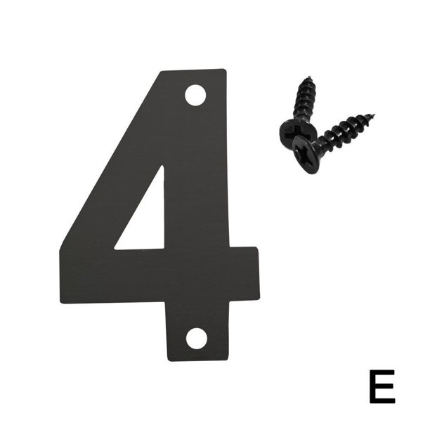 Large Steel Door Numbers 60mm * 120mm Modern House Metal Numerals U0W4 ...