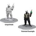 thumbnail image 2 of Magic The Gathering Unpainted Miniatures: Freelance Muscle & Rhox Pummeler - 2 Figure Set, RPG, Primed & Ready To Paint, Display Or Use With Your Tabletop Roleplaying Games, 2 of 7