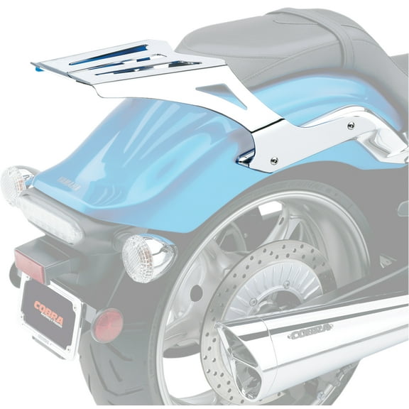 Cobra Solo Chrome Luggage Rack Formed (02-4270)