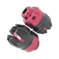 thumbnail image 2 of Speravity 2 piezas reemplazadas de horquilla delantera, copas de eje, copa amortiguadora, aleación de aluminio, profesional, fácil de instalar, Accesorios para motos Rosa roja, 2 of 6