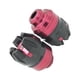 thumbnail image 1 of Speravity 2 piezas de horquilla delantera reemplazadas, copas de eje, copa de amortiguador, multicolor, a prueba de herrumbre, a prueba de Accesorios para motos Rosa roja, 1 of 6
