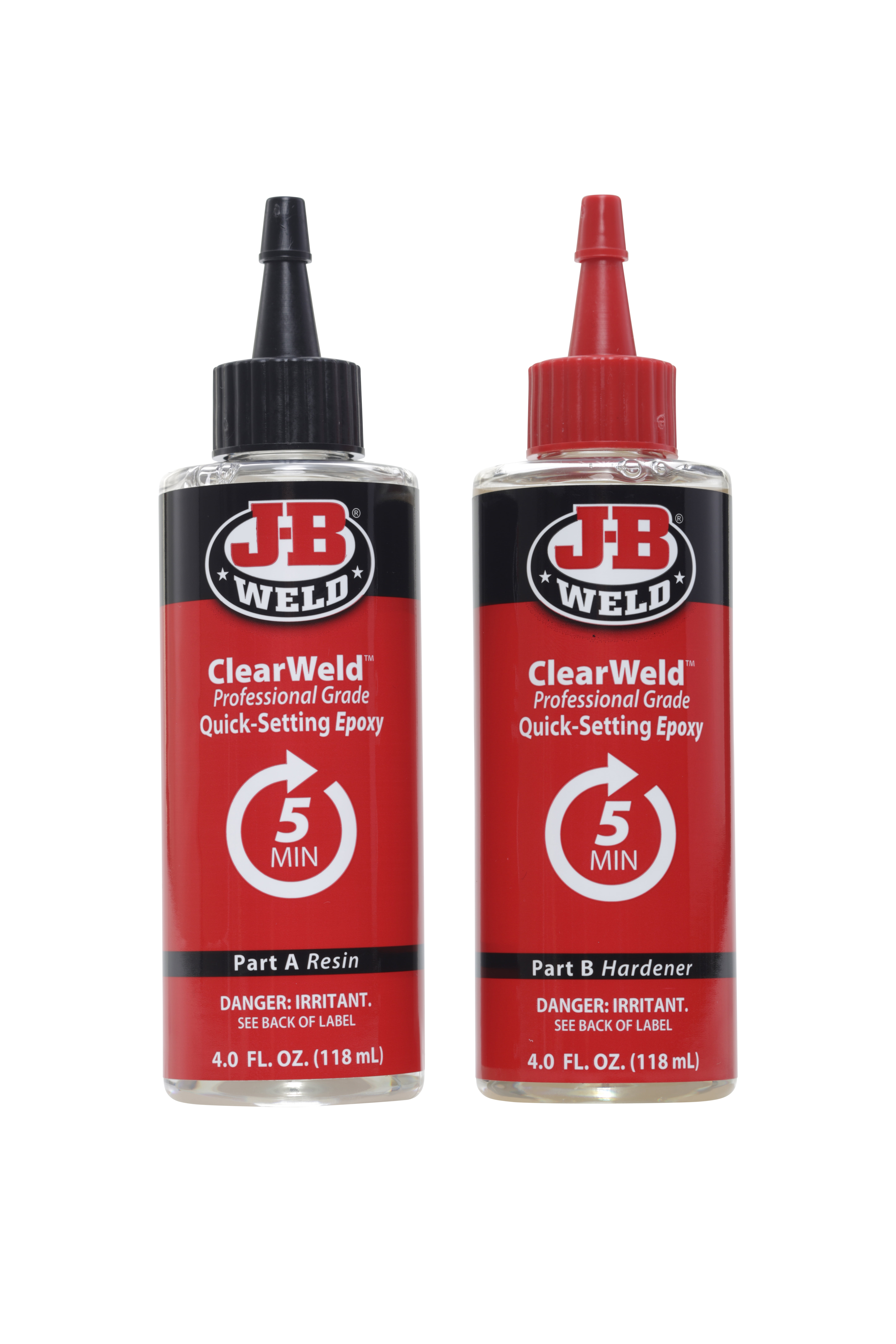 J B Weld Epoxy Clearweld Professional Size 8oz Walmart Com Walmart Com