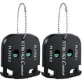 thumbnail image 1 of Mini Golf Score Shot Stroke Counter Clicker with Key Chain for Golf Game Scorekeeper Portable 2 Digit Sport Scoreboard,2 x golf scorers,Black, 1 of 8