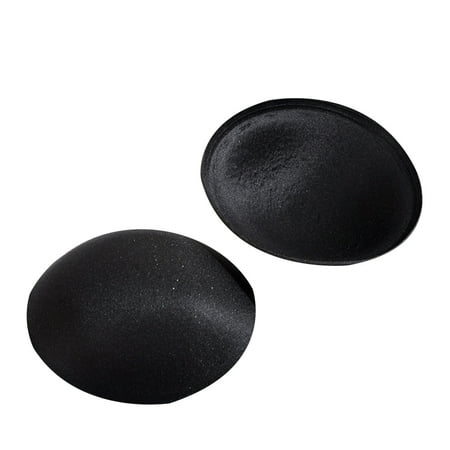 

Swimsuit Bikini Breast Enhancers Chest Cup Pads Accessories Push Up Padding Bra Foam XL Round Black