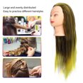 thumbnail image 3 of Cabeza De Muñeca De Peluquería, Peinado De Cabeza De Maniquí De Pelo Profesional Para Principiantes Para La Academia, 3 of 8