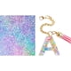 thumbnail image 3 of Adorno de字母 L, CCINPPY Accesorios de letra, 1 PCS llavero inicial mono para tumbler, para mujeres y chicas, 3 of 5