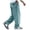 Sky Blue, variant on ZIXKCGDSE Pants for Men Corduroy Open Bottom Casual Drawstring Jogger Straight Trousers Size S
