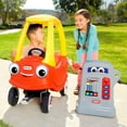 thumbnail image 4 of Little Tikes Cozy Pumper, Use with Cozy Coupe Ride on Cars, Gray, for Ages 18 Months - 5 Years, 4 of 6