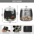 thumbnail image 2 of Yayeee Ashtray with Lid for Cigarette Smokeless Stainless Steel Home Ash Holder, Red Sitting on The Moon, 2 of 7