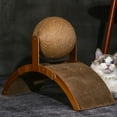 Cat Scratcher Arch Vertical Cardboard Kitten Scratcher Natural Sisal