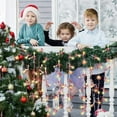 thumbnail image 7 of Zukuco Indoor Christmas Garland Decorations 10FT 30LED Festive Lighted Berry Beaded Xmas Tree Home Mantel Fireplace Holiday Decor Red, 7 of 7