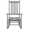 Shine Company 4332SG Vermont Porch Rocker, Storm Grey