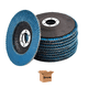 thumbnail image 1 of Disco Lija Laminado  Bloosom Pulido Grano 60 Tipo 29 4 1/2 X 7/8 Azul, 1 of 4